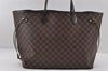Authentic Louis Vuitton Damier Neverfull GM Shoulder Tote Bag N51106 LV 7022I