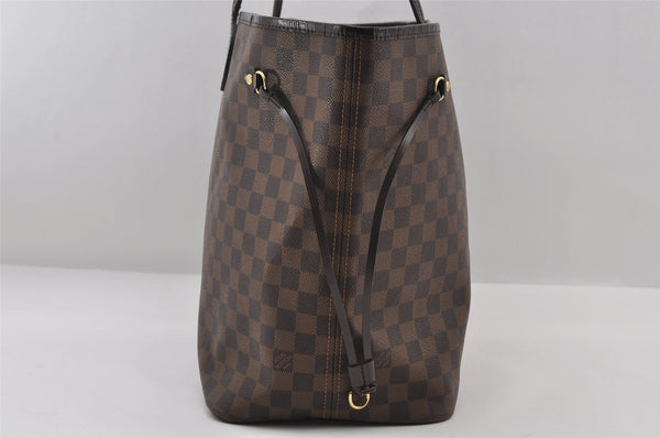 Authentic Louis Vuitton Damier Neverfull GM Shoulder Tote Bag N51106 LV 7022I