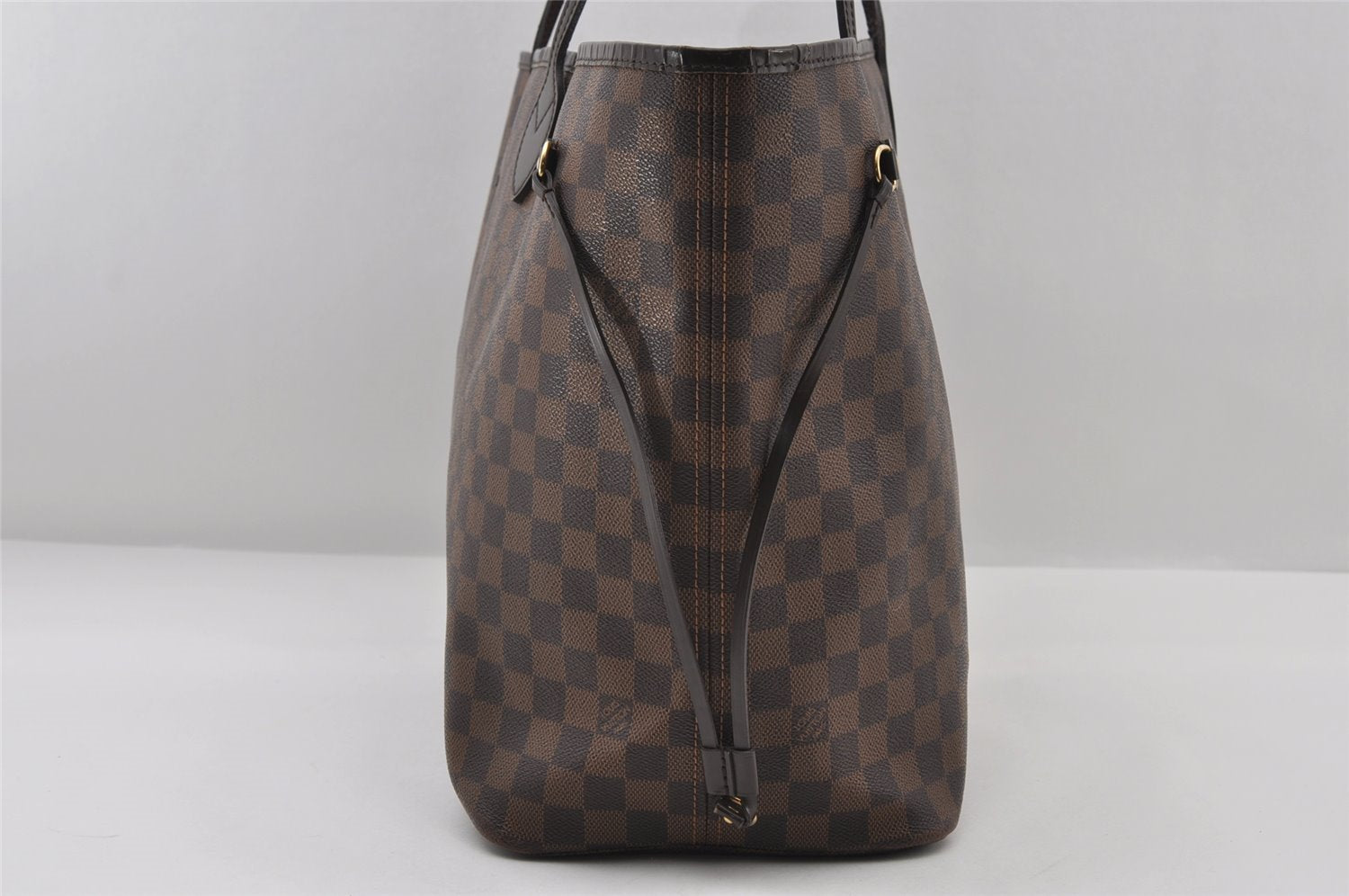 Authentic Louis Vuitton Damier Neverfull GM Shoulder Tote Bag N51106 LV 7022I