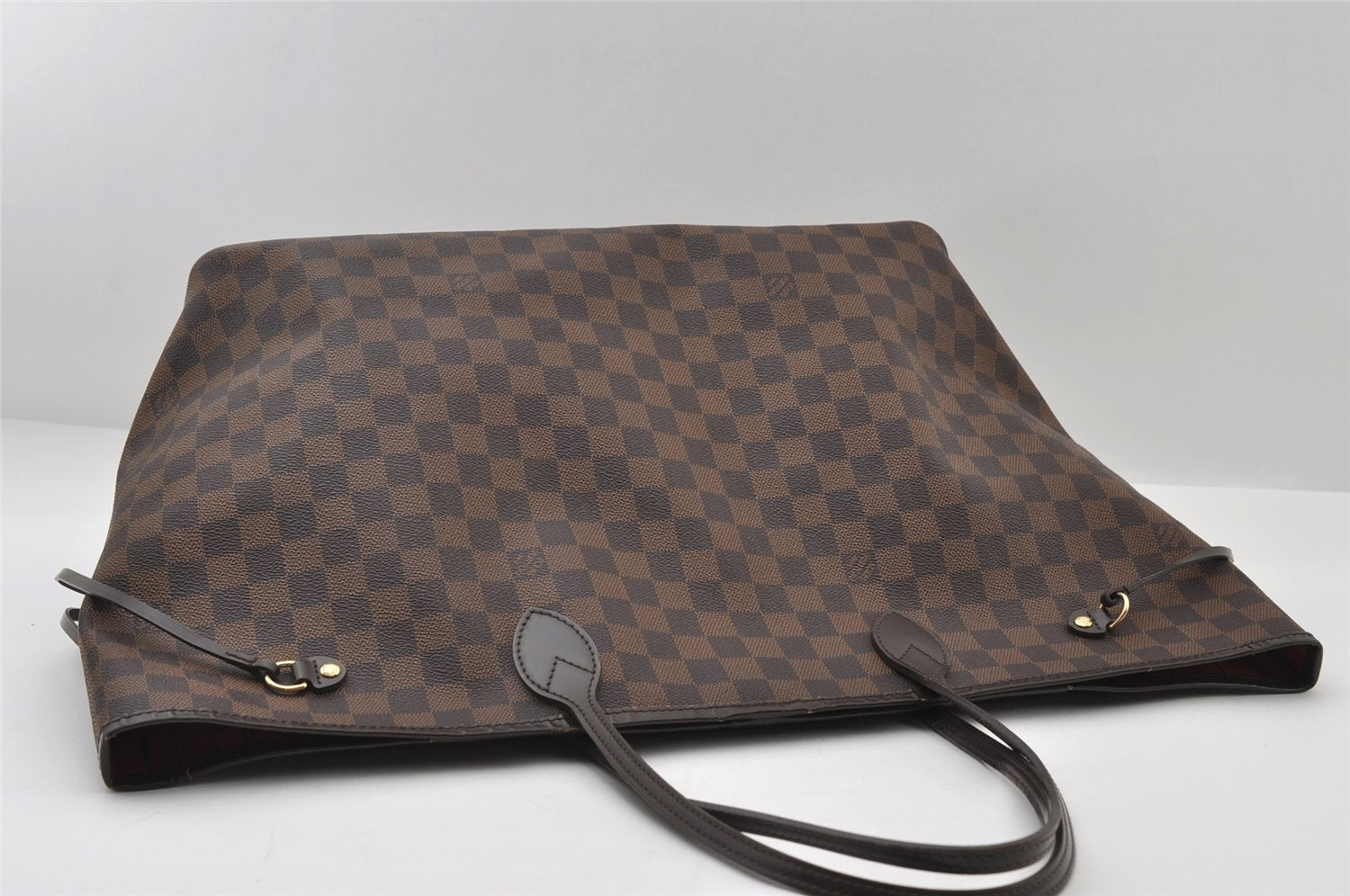 Authentic Louis Vuitton Damier Neverfull GM Shoulder Tote Bag N51106 LV 7022I