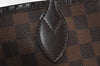 Authentic Louis Vuitton Damier Neverfull GM Shoulder Tote Bag N51106 LV 7022I