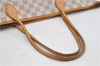 Authentic Louis Vuitton Damier Azur Neverfull MM Tote Bag N51107 LV 7023D