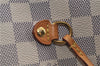 Authentic Louis Vuitton Damier Azur Neverfull MM Tote Bag N51107 LV 7023D