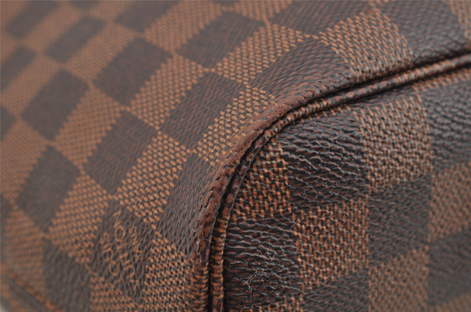 Authentic Louis Vuitton Damier Neverfull PM Shoulder Tote Bag N51109 LV 7023I
