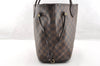 Authentic Louis Vuitton Damier Neverfull MM Shoulder Tote Bag N51105 LV 7025I