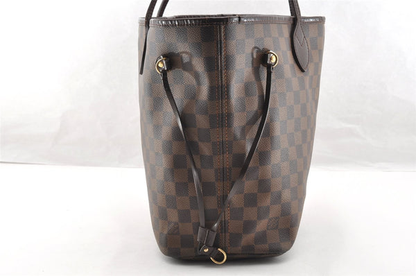 Authentic Louis Vuitton Damier Neverfull MM Shoulder Tote Bag N51105 LV 7025I