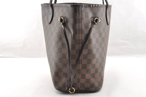 Authentic Louis Vuitton Damier Neverfull MM Shoulder Tote Bag N51105 LV 7025I