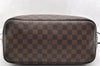 Authentic Louis Vuitton Damier Neverfull MM Shoulder Tote Bag N51105 LV 7025I