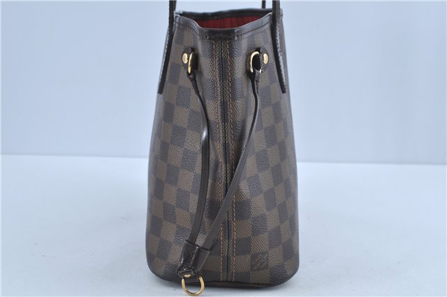 Authentic Louis Vuitton Damier Neverfull PM Shoulder Tote Bag N51109 LV 7119C