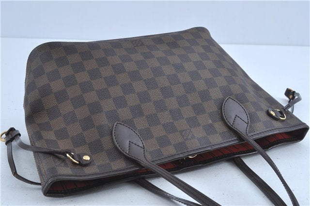 Authentic Louis Vuitton Damier Neverfull PM Shoulder Tote Bag N51109 LV 7119C