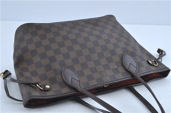 Authentic Louis Vuitton Damier Neverfull PM Shoulder Tote Bag N51109 LV 7119C