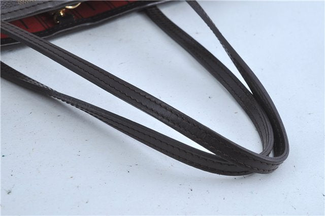 Authentic Louis Vuitton Damier Neverfull PM Shoulder Tote Bag N51109 LV 7119C