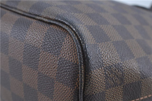 Authentic Louis Vuitton Damier Neverfull PM Shoulder Tote Bag N51109 LV 7119C