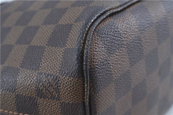 Authentic Louis Vuitton Damier Neverfull PM Shoulder Tote Bag N51109 LV 7119C