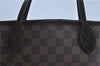 Authentic Louis Vuitton Damier Neverfull PM Shoulder Tote Bag N51109 LV 7119C