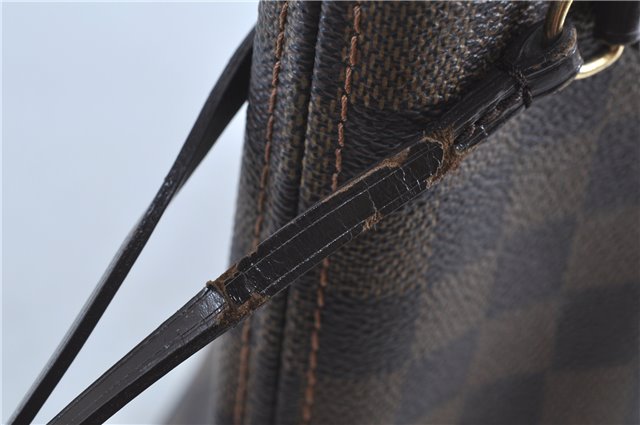 Authentic Louis Vuitton Damier Neverfull PM Shoulder Tote Bag N51109 LV 7119C