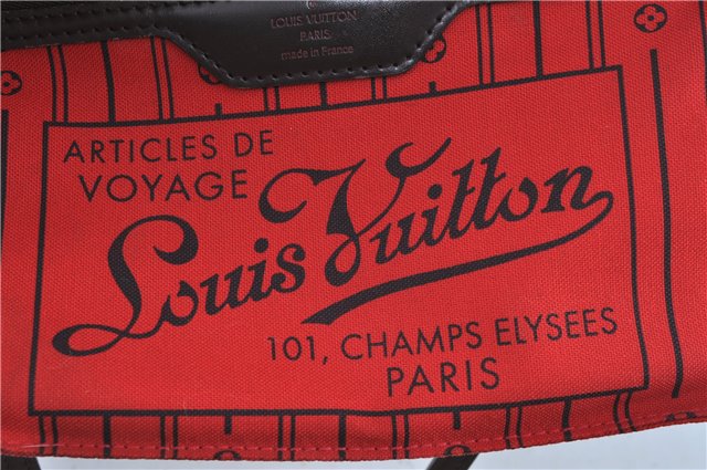 Authentic Louis Vuitton Damier Neverfull PM Shoulder Tote Bag N51109 LV 7119C