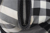 Authentic BURBERRY BLUE LABEL Check Shoulder Tote Bag Nylon Leather Black 7179D