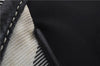 Authentic BURBERRY BLUE LABEL Check Shoulder Tote Bag Nylon Leather Black 7179D