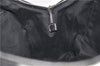 Authentic BURBERRY BLUE LABEL Check Shoulder Tote Bag Nylon Leather Black 7179D