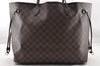 Authentic Louis Vuitton Damier Neverfull GM Shoulder Tote Bag N51106 LV 7205I