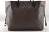 Authentic Louis Vuitton Damier Neverfull GM Shoulder Tote Bag N51106 LV 7205I