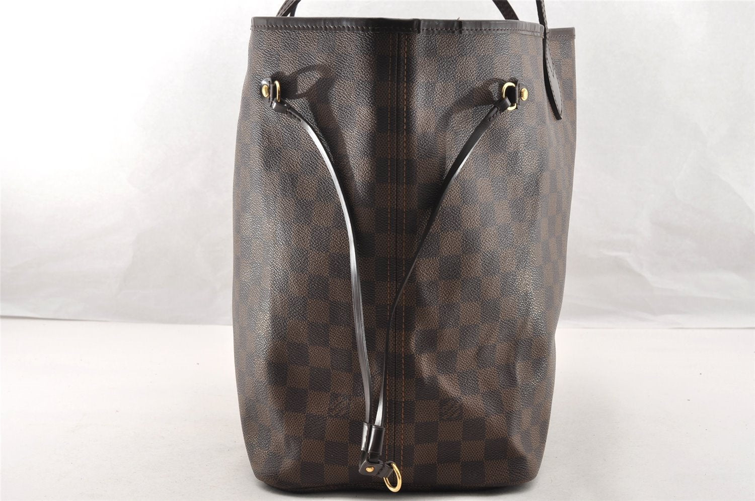 Authentic Louis Vuitton Damier Neverfull GM Shoulder Tote Bag N51106 LV 7205I