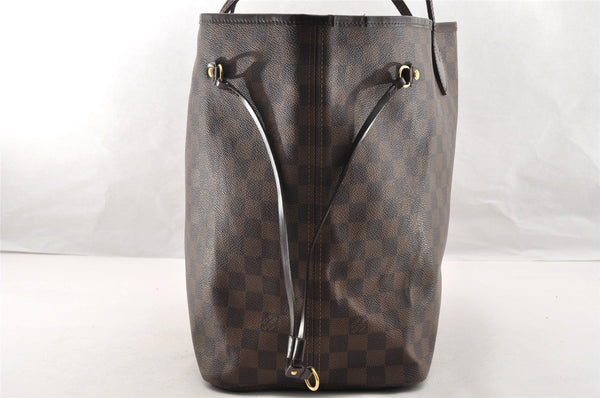 Authentic Louis Vuitton Damier Neverfull GM Shoulder Tote Bag N51106 LV 7205I