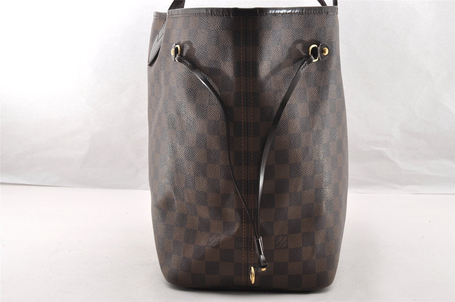 Authentic Louis Vuitton Damier Neverfull GM Shoulder Tote Bag N51106 LV 7205I