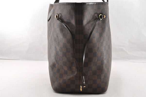 Authentic Louis Vuitton Damier Neverfull GM Shoulder Tote Bag N51106 LV 7205I