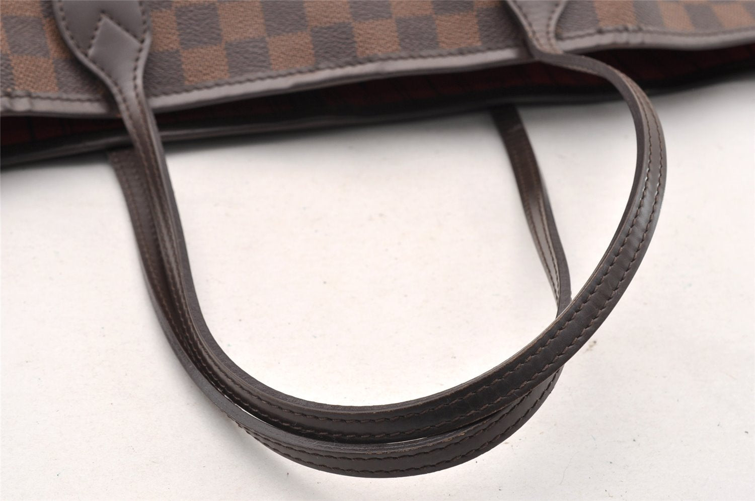 Authentic Louis Vuitton Damier Neverfull GM Shoulder Tote Bag N51106 LV 7205I