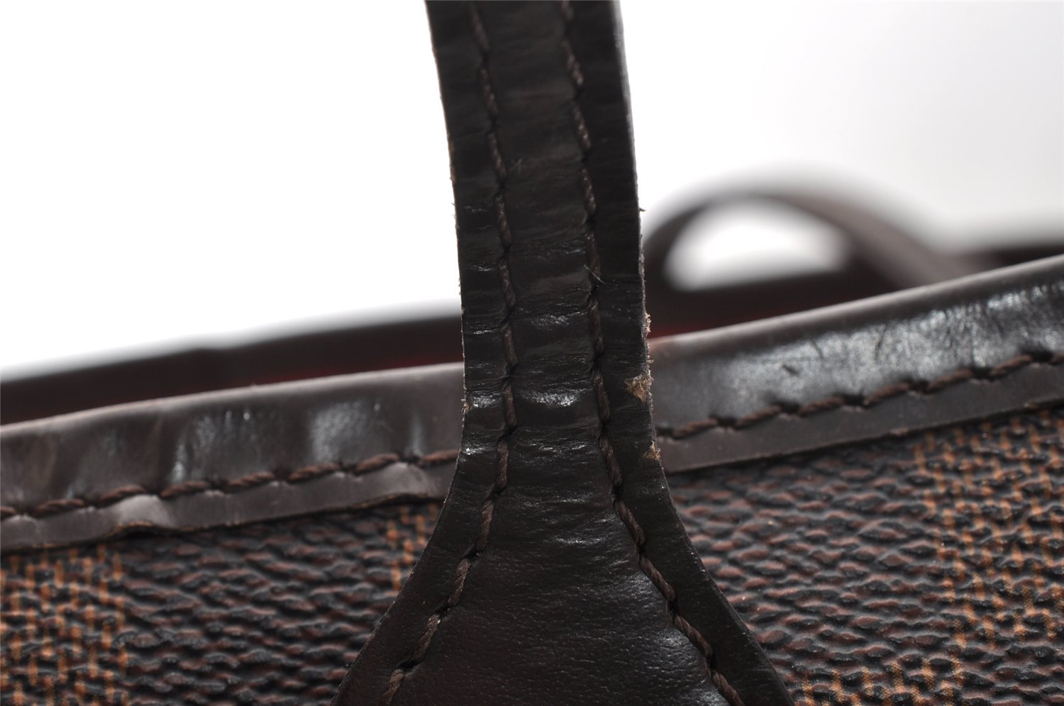 Authentic Louis Vuitton Damier Neverfull GM Shoulder Tote Bag N51106 LV 7205I