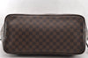 Authentic Louis Vuitton Damier Neverfull GM Shoulder Tote Bag N51106 LV 7205I