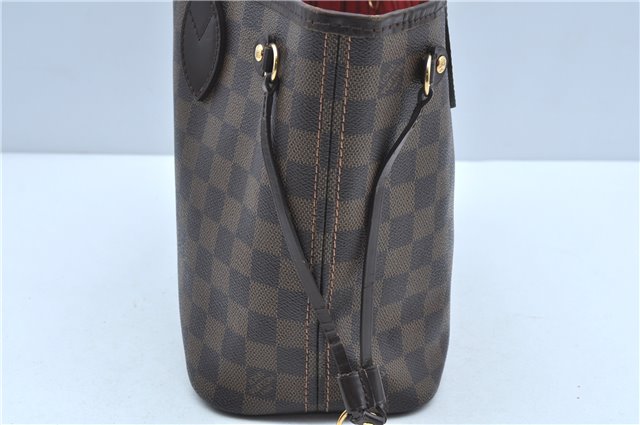 Authentic Louis Vuitton Damier Neverfull PM Shoulder Tote Bag N51109 LV 7347C