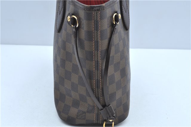 Authentic Louis Vuitton Damier Neverfull PM Shoulder Tote Bag N51109 LV 7347C