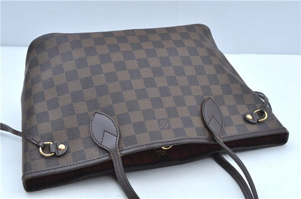 Authentic Louis Vuitton Damier Neverfull PM Shoulder Tote Bag N51109 LV 7347C