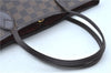 Authentic Louis Vuitton Damier Neverfull PM Shoulder Tote Bag N51109 LV 7347C