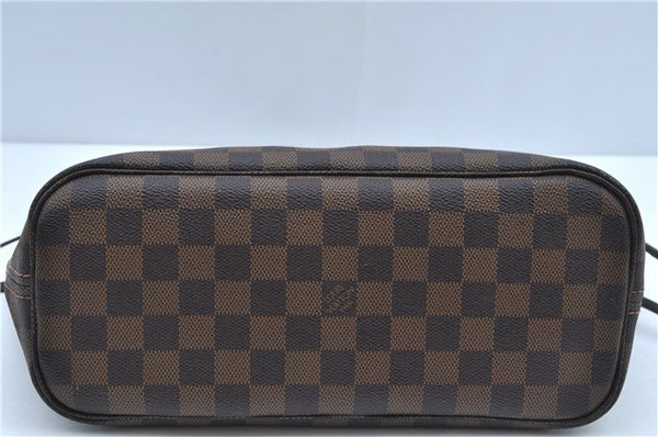 Authentic Louis Vuitton Damier Neverfull PM Shoulder Tote Bag N51109 LV 7347C