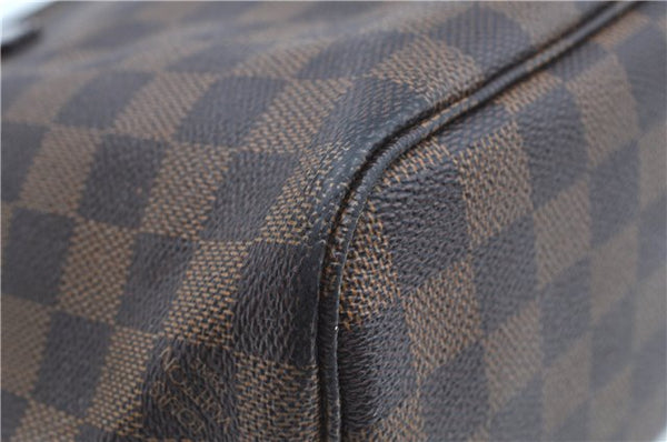 Authentic Louis Vuitton Damier Neverfull PM Shoulder Tote Bag N51109 LV 7347C