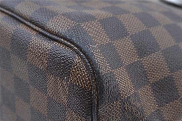 Authentic Louis Vuitton Damier Neverfull PM Shoulder Tote Bag N51109 LV 7347C