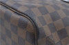 Authentic Louis Vuitton Damier Neverfull PM Shoulder Tote Bag N51109 LV 7347C