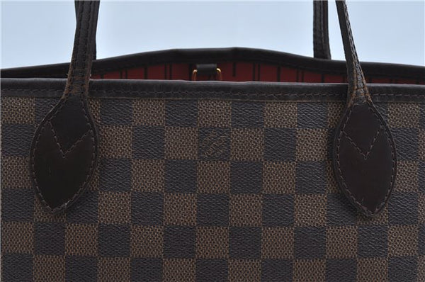 Authentic Louis Vuitton Damier Neverfull PM Shoulder Tote Bag N51109 LV 7347C