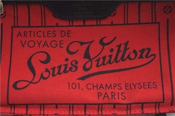 Authentic Louis Vuitton Damier Neverfull PM Shoulder Tote Bag N51109 LV 7347C