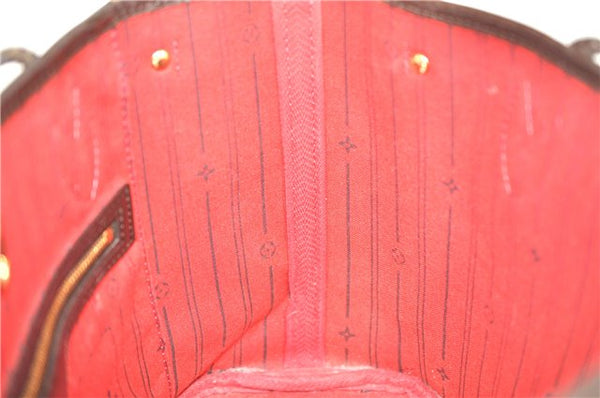 Authentic Louis Vuitton Damier Neverfull PM Shoulder Tote Bag N51109 LV 7347C