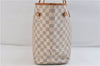 Authentic LOUIS VUITTON Damier Azur Neverfull MM Tote Bag Purse N51107 LV 7356C