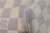 Authentic LOUIS VUITTON Damier Azur Neverfull MM Tote Bag Purse N51107 LV 7356C