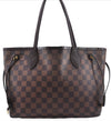 Authentic Louis Vuitton Damier Neverfull PM Shoulder Tote Bag N51109 LV 7359E