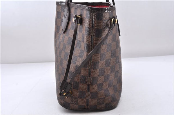 Authentic Louis Vuitton Damier Neverfull PM Shoulder Tote Bag N51109 LV 7359E