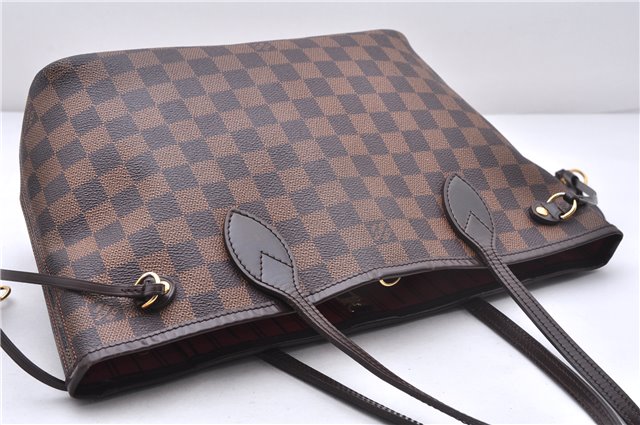 Authentic Louis Vuitton Damier Neverfull PM Shoulder Tote Bag N51109 LV 7359E