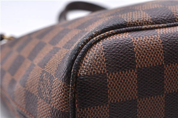 Authentic Louis Vuitton Damier Neverfull PM Shoulder Tote Bag N51109 LV 7359E